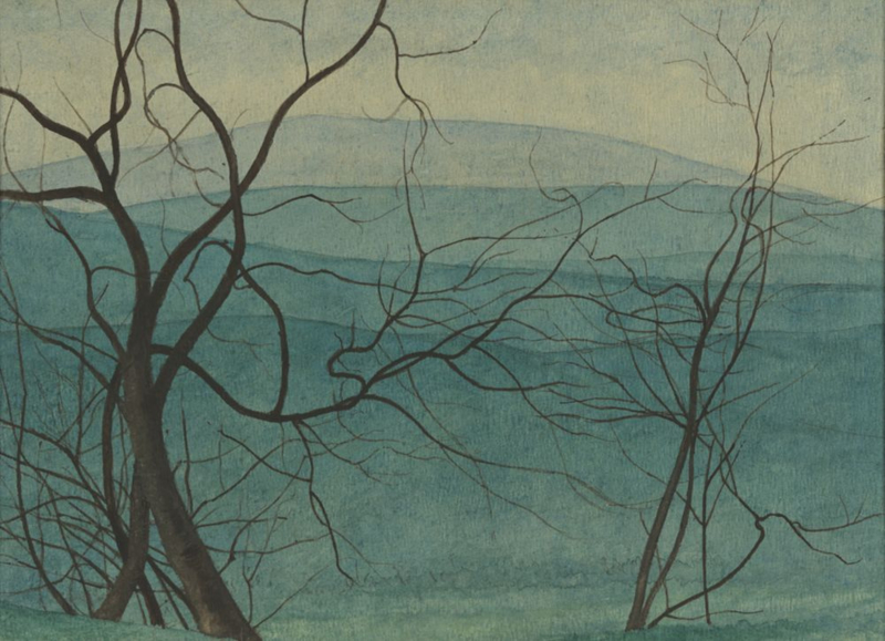 Spilliaert Tree branches