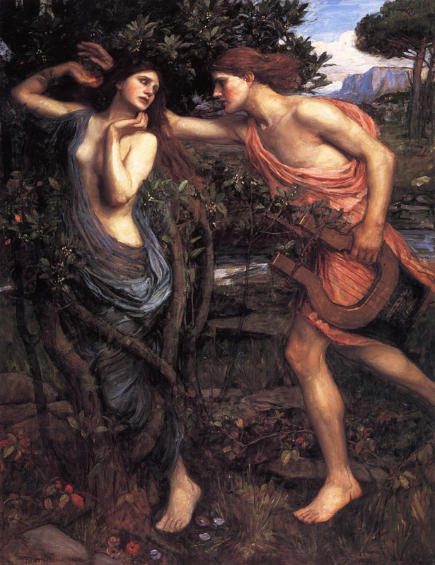 Waterhouse Apollo and Daphne