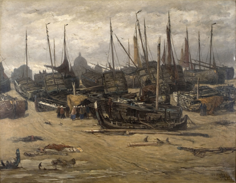 Mesdag After the storm of 1894