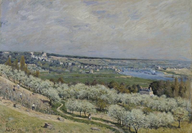 Sisley The hill of Saint-Germain