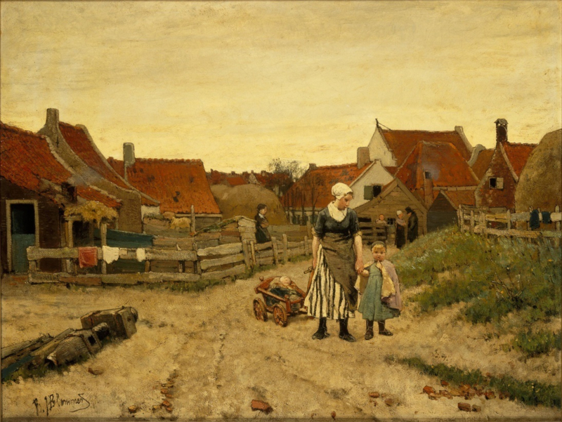 Blommers View of Scheveningen