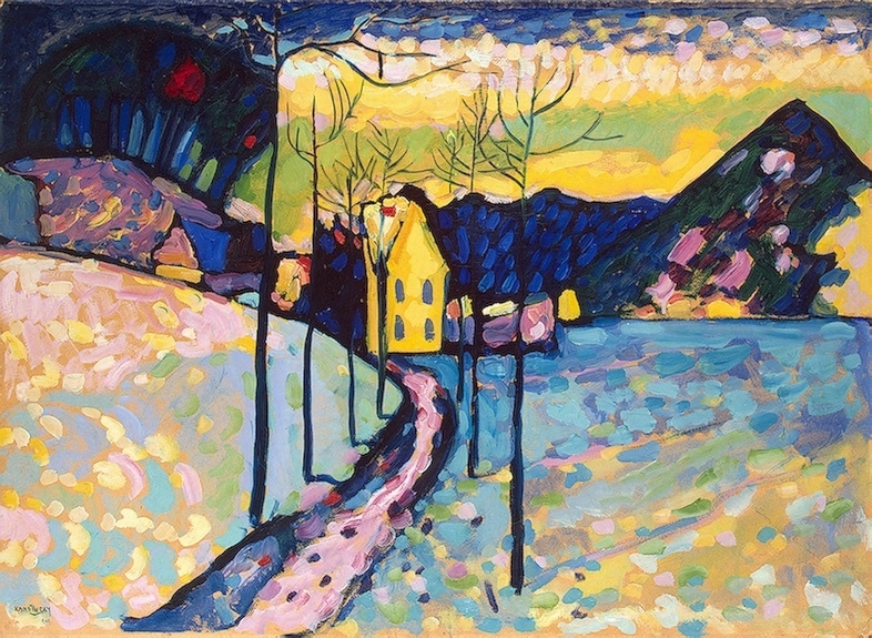 Kandinsky Winter Landscape