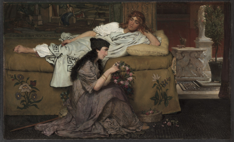 Alma-Tadema Glaucus and Nydia
