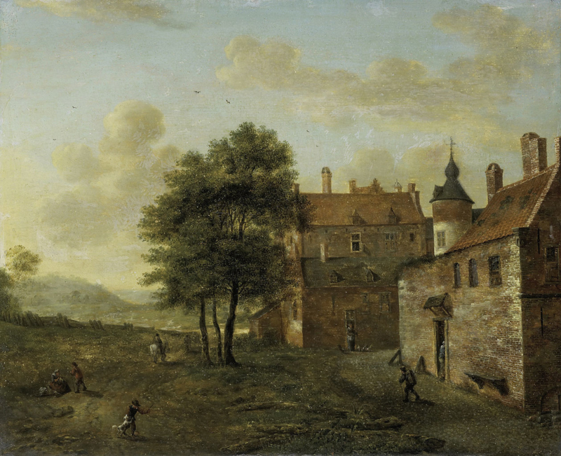 Van der Heyden A country house