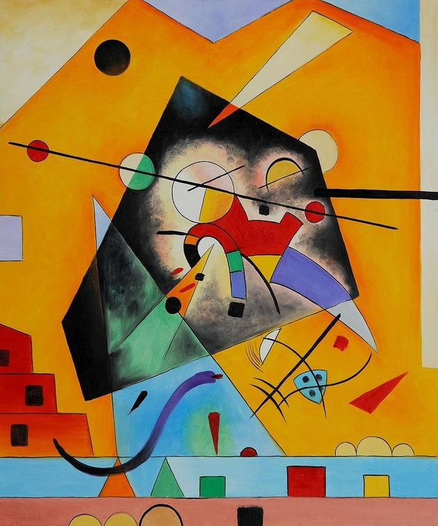 Kandinsky Peaceful harmony