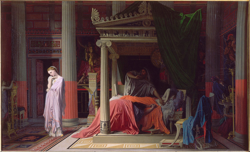 Ingres Antiochus and Stratonice