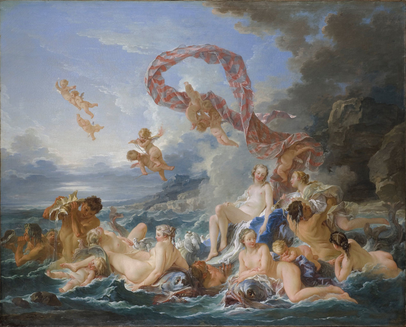 Boucher The triumph of Venus