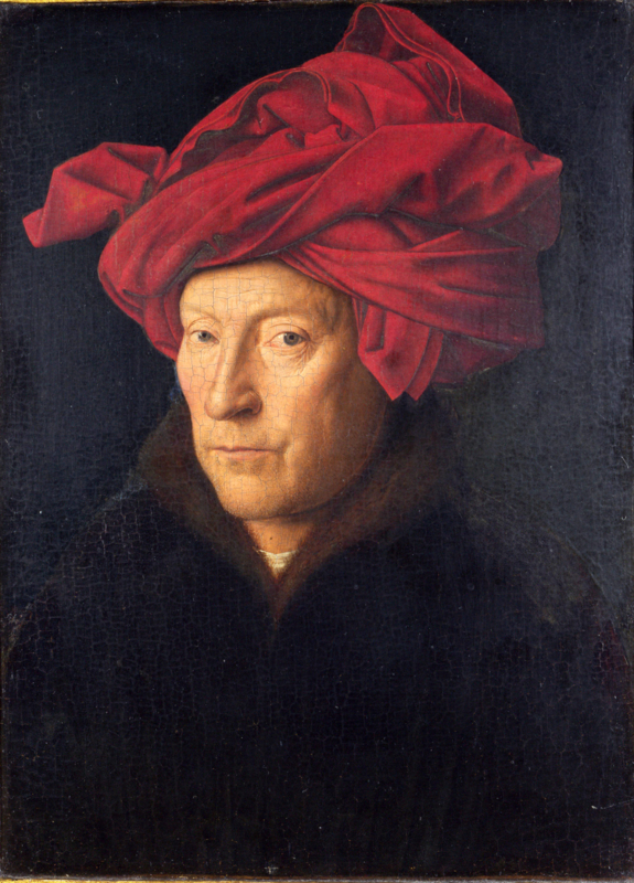 Van Eyck Man with a turban