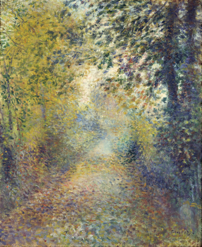 Renoir In the forest