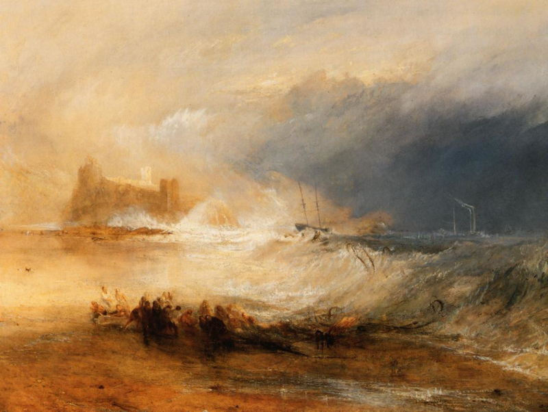 Turner Wreckers Coast of Northumberland