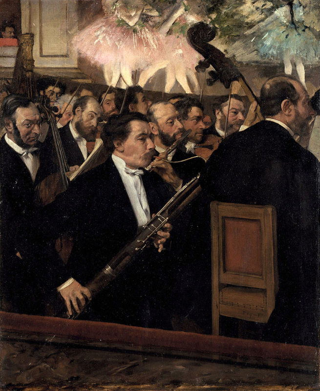 Degas Orchestra of the opera house