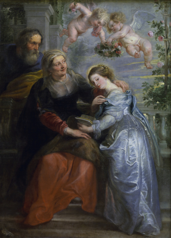 Rubens Education of Mary