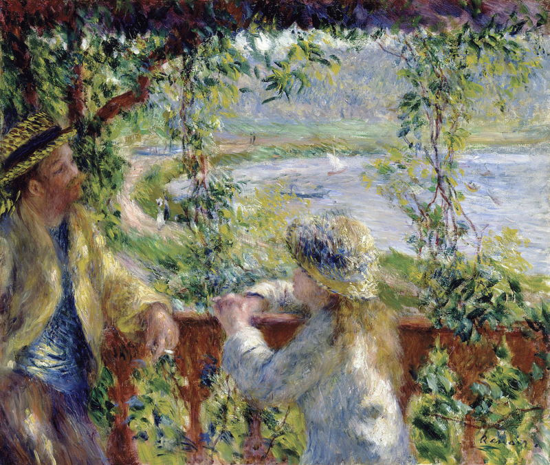 Renoir At the lake