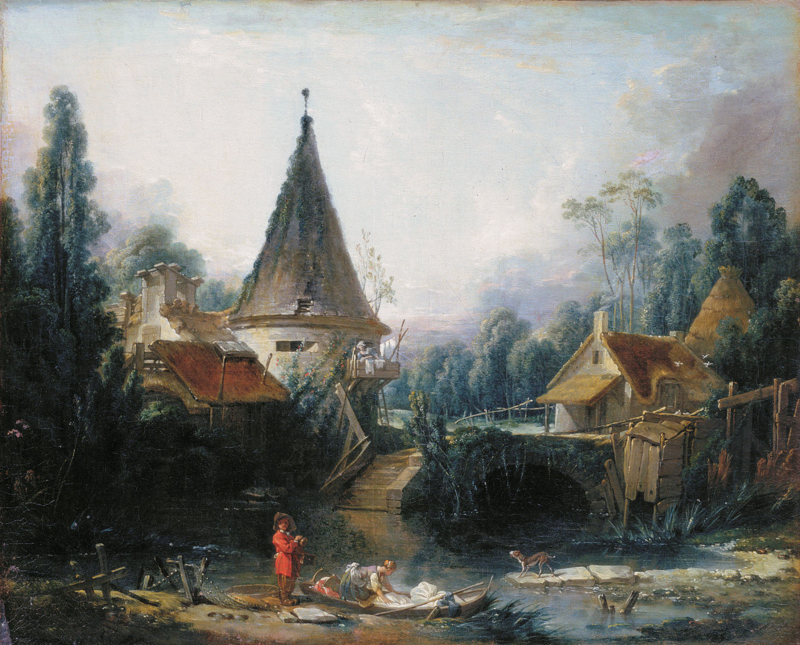Boucher Landscape near Beauvais