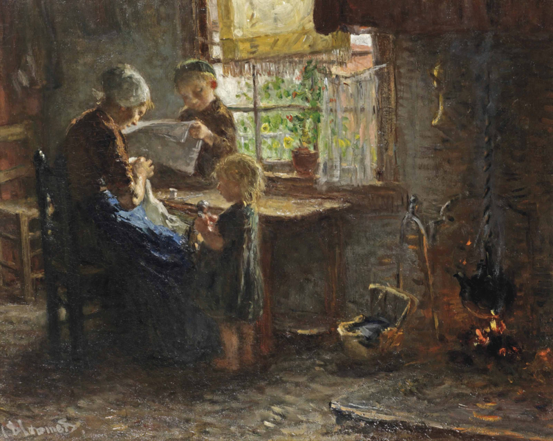 Blommers A quiet afternoon