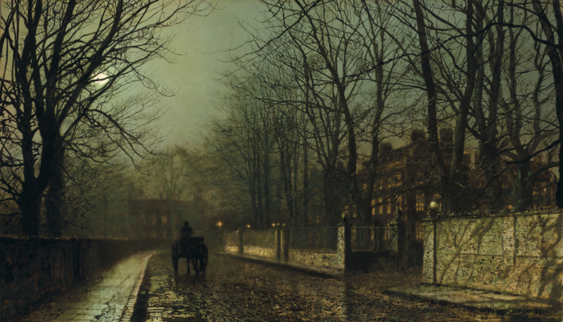 Grimshaw A wet moon