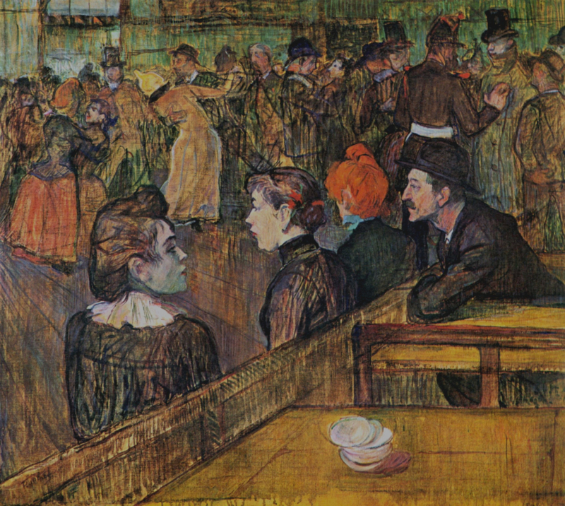 Toulouse-Lautrec Ball at the Moulin de la Galette