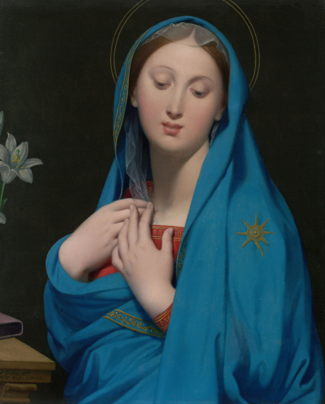 Ingres Virgin of adoption