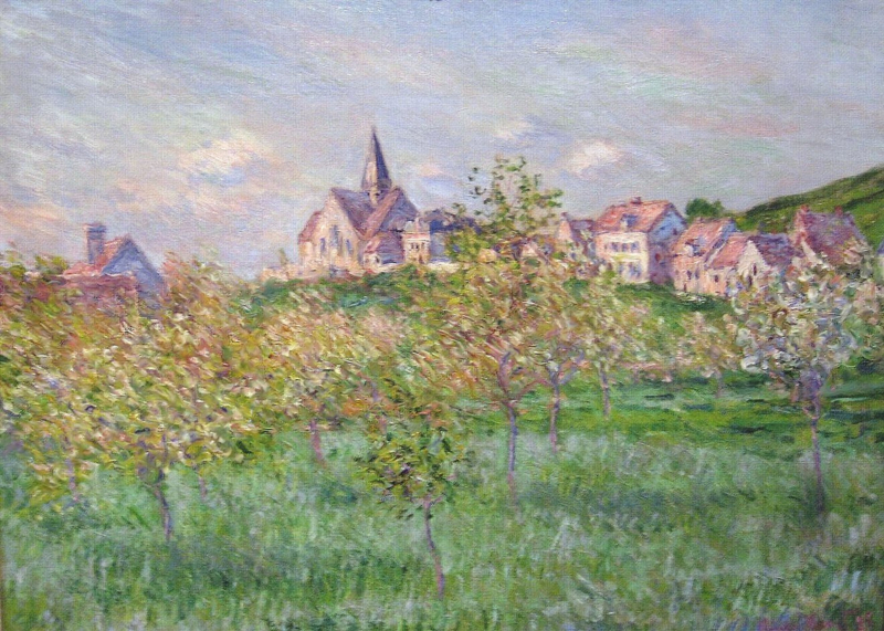 Monet Sprint in Giverny, midday effect