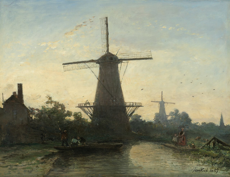Jongkind Mills near Rotterdam
