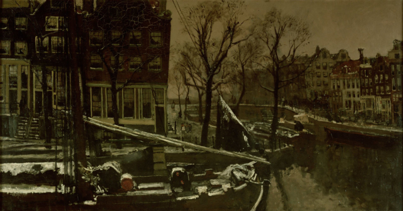 Breitner Winter in Amsterdam