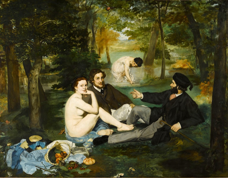 Manet Breakfast on the grass