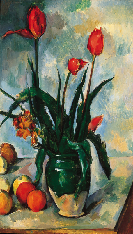 Cezanne Still life with flowers