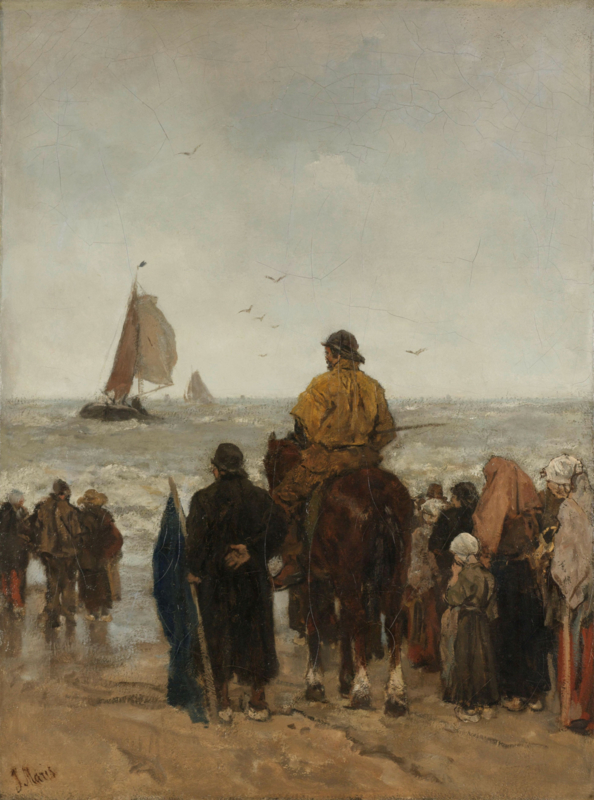 J. Maris Arrival of the boats