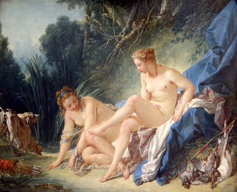 Boucher Diana after the bath