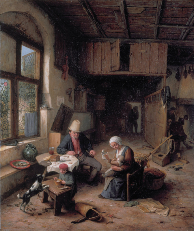 Van Ostade Farmer's interior