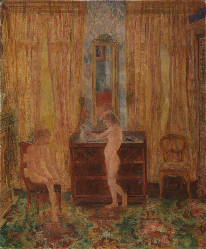 Ensor Children at the morning toilet