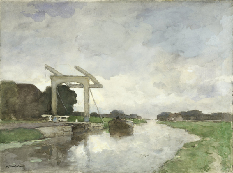 Weissenbruch Drawbridge at North
