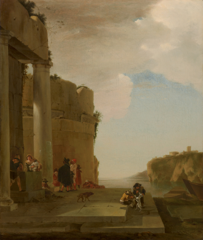 Asselijn Italian landscape