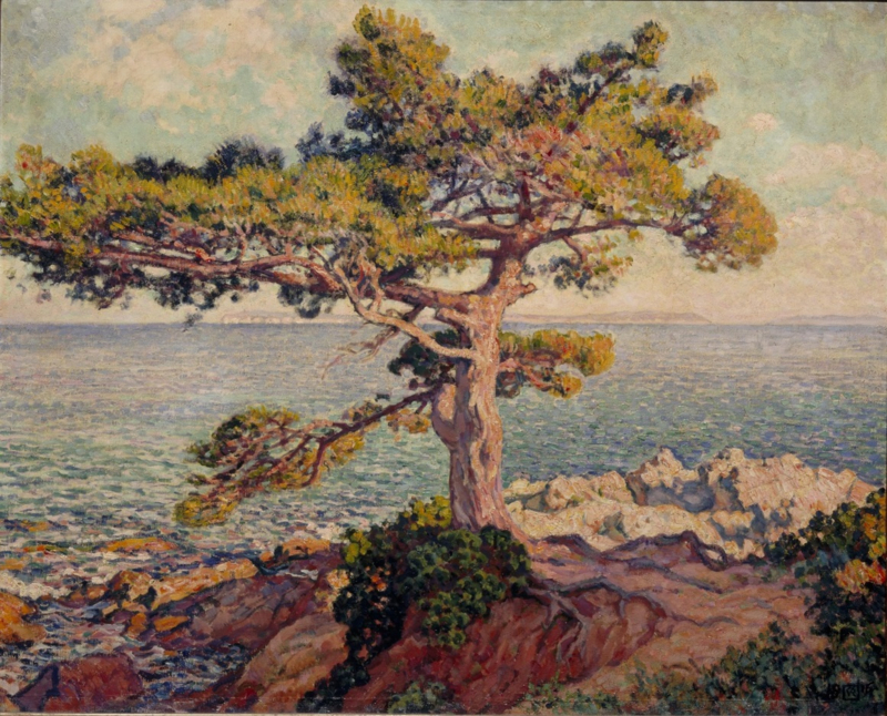 Van Rysselberghe Afternoon Landscape