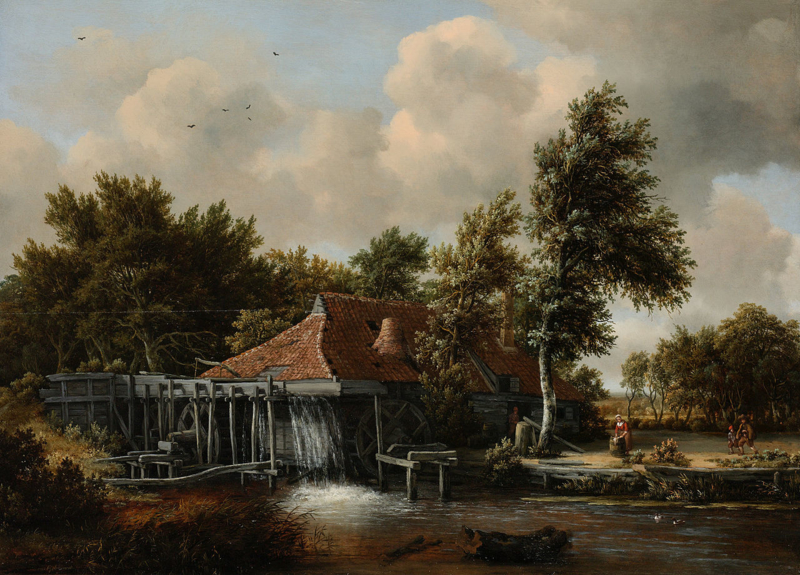 Hobbema A water mill