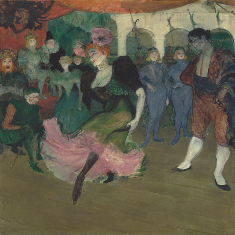 Toulouse-Lautrec Marcelle Lender dancing the bolero