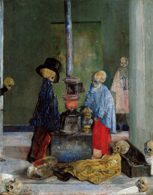 Ensor Skeletons warming up