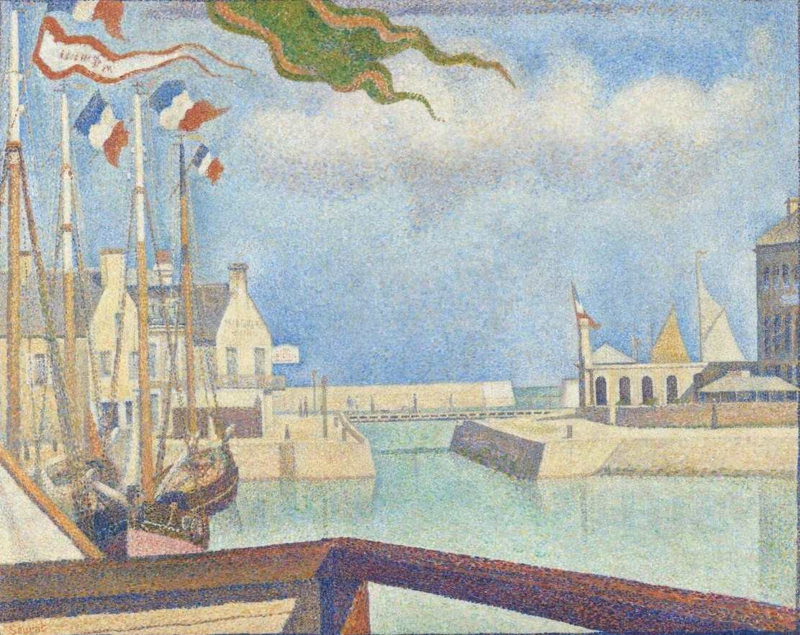 Seurat A Sunday in Port-en-Bessin