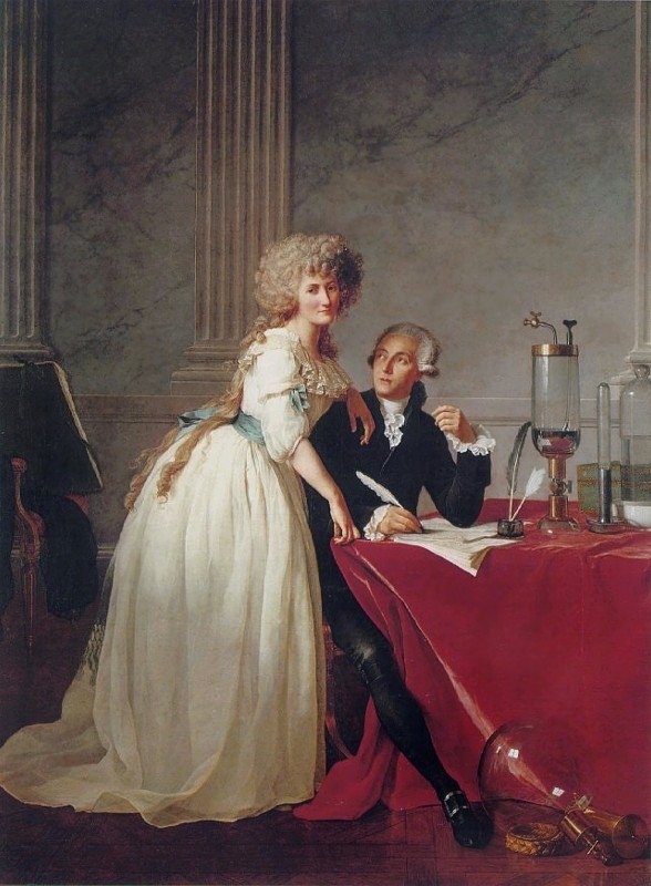 David Monsieur Lavoisier and his wife