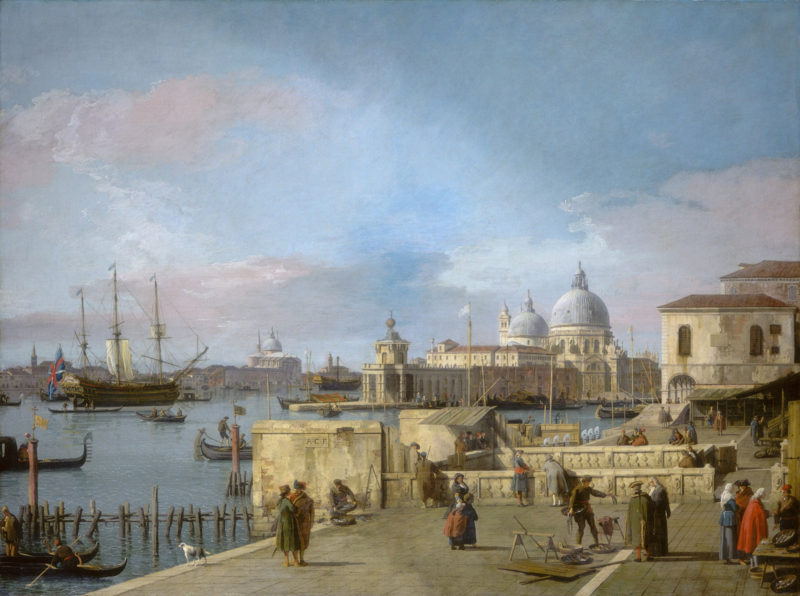 Canaletto Entrance to the Grand Canal from the Molo