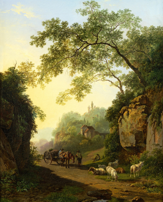 B.C. Koekkoek Mountainous landscape