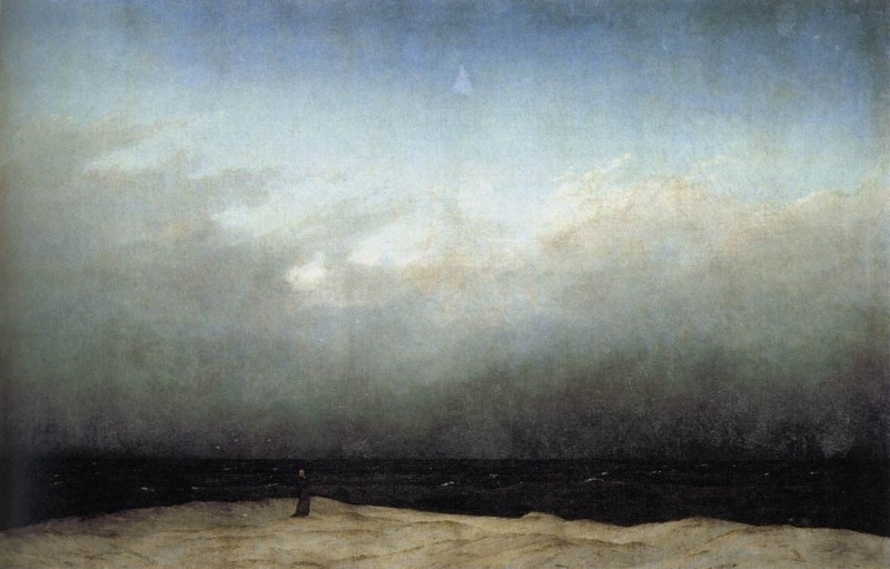 Friedrich Monk by the sea