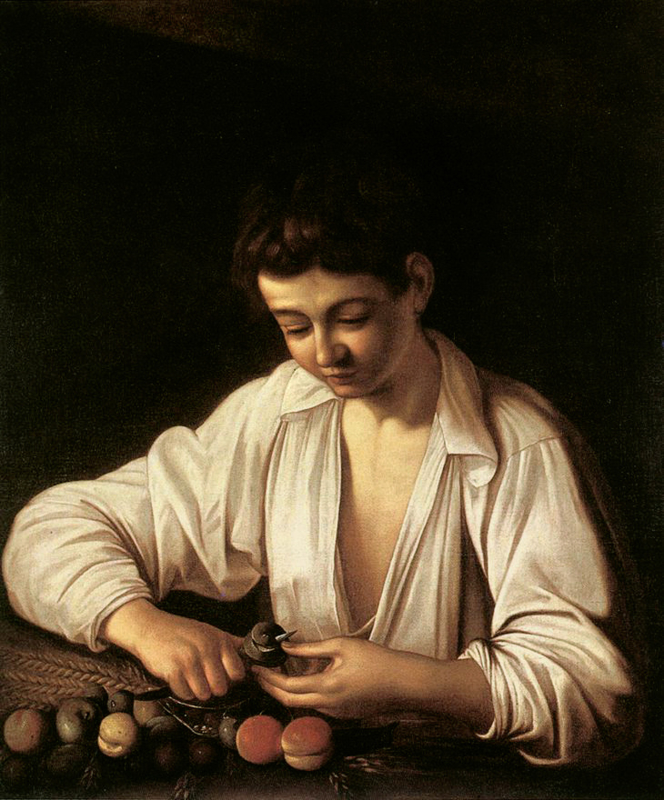 Caravaggio Fruit-shaped boy