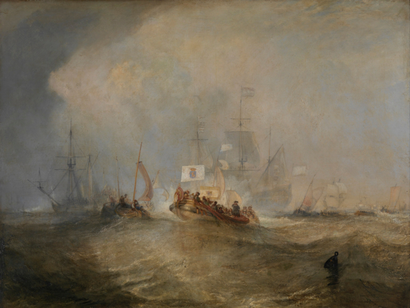 Turner The Prince of Orange in Torbay