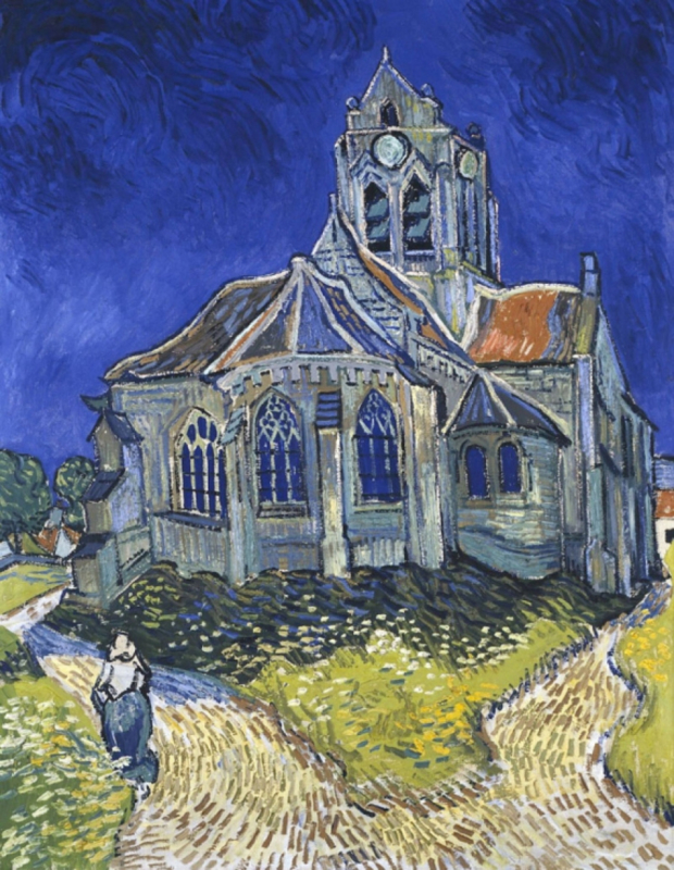 Van Gogh The church of Auvers
