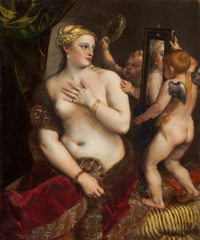 Titiaan Venus with a mirror