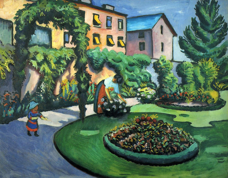 Macke Garden view
