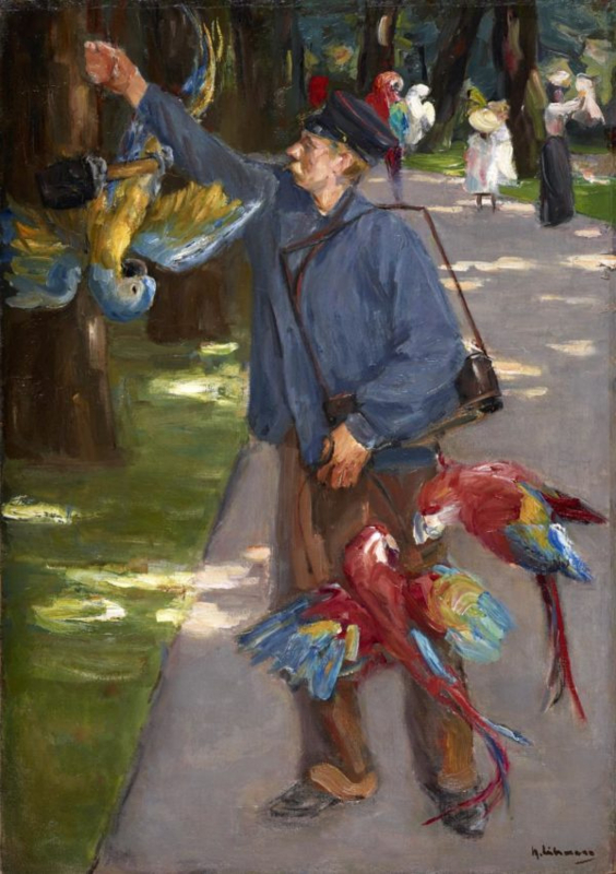 Liebermann The parrot man