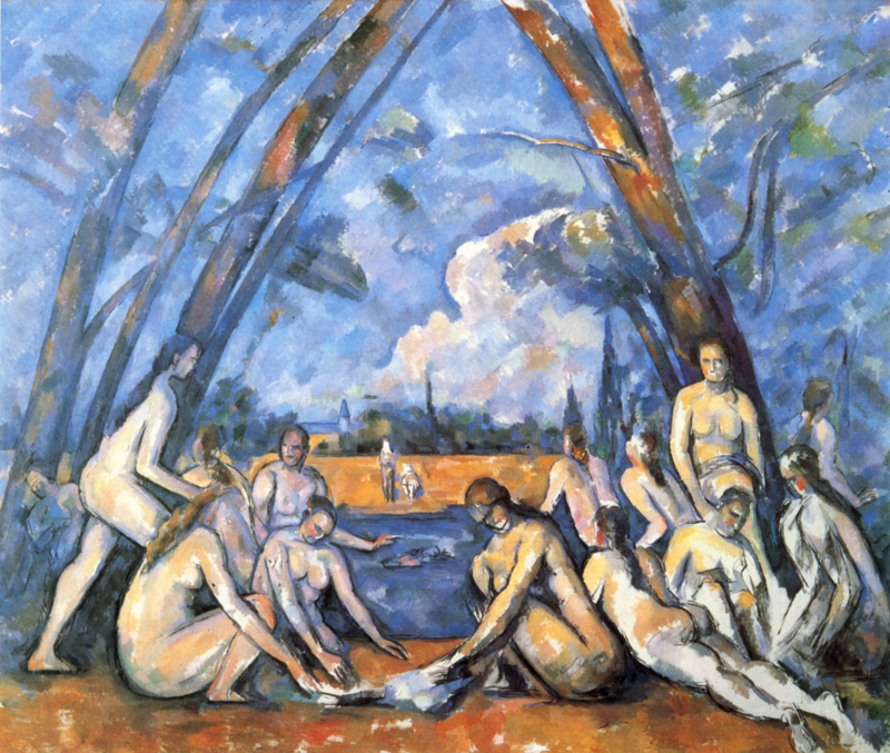 Cezanne The great bathers