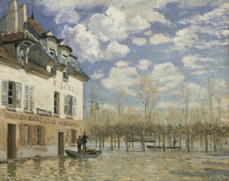 Sisley The flooding at Port Marly